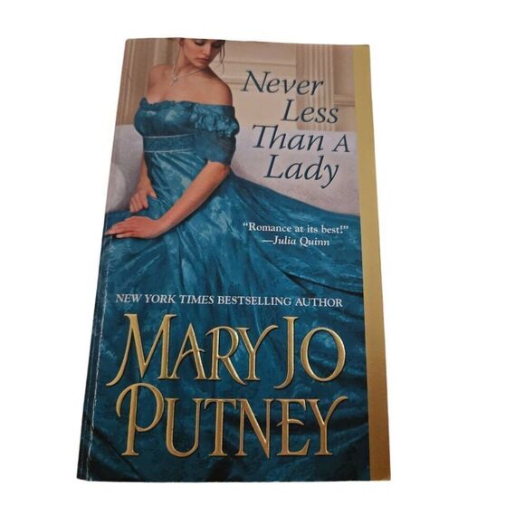Never less than a lady by Mary Jo Putney zebra historical romance books isbn 978 - Picture 1 of 5